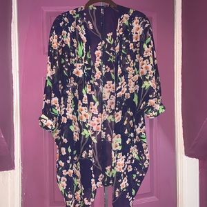 Japanese Inspired Hand Stitched Kimono